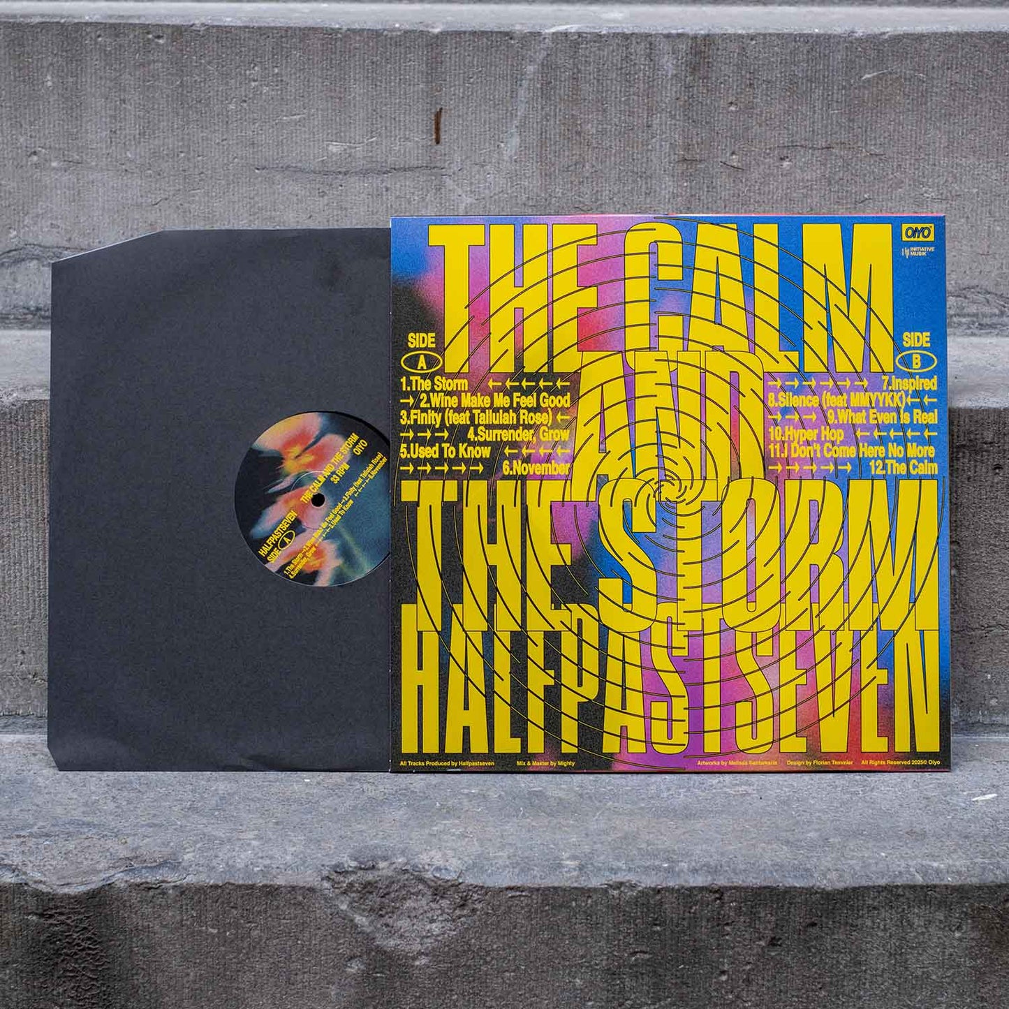 Halfpastseven - The Calm and The Storm (12inch Vinyl, Oiyo Records)
